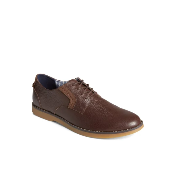 Sperry Newman Oxford Dress Shoe BrownLeatherSmooth Shop