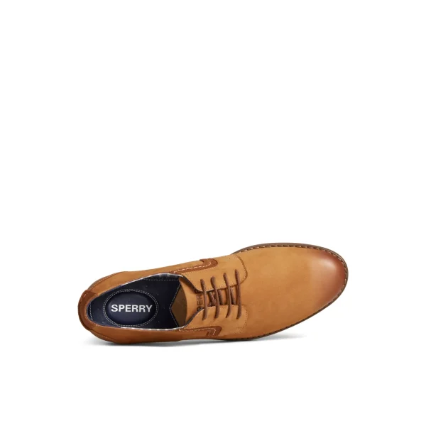 Sperry Newman Oxford Dress Shoe MediumBeigeLeatherNubuck Best Sale