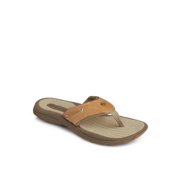 Sperry Outer Banks Flip Flop MediumBeige New