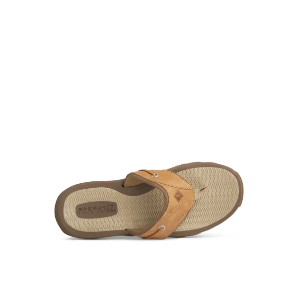 Sperry Outer Banks Flip Flop MediumBeige New