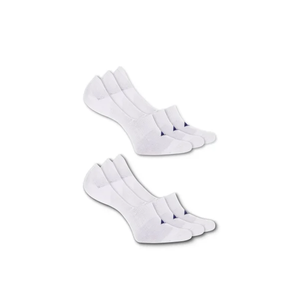 Sperry 6-Pack Sneaker Sock Liner White Clearance