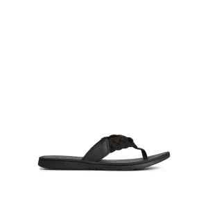 Sperry Parrotfish Braid Sandal Black Hot