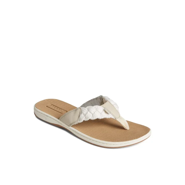 Sperry Parrotfish Braid Sandal Bone Store