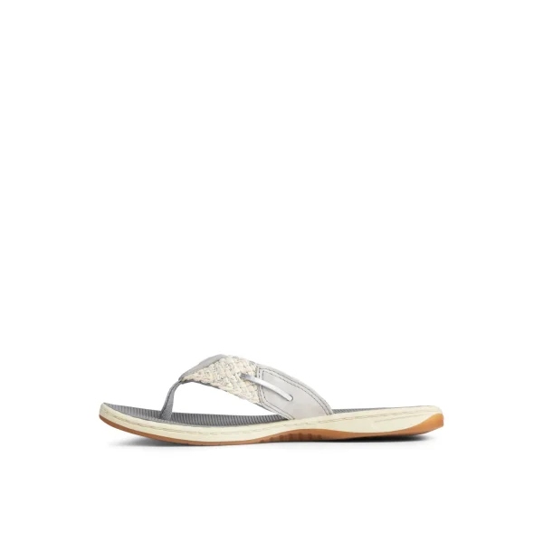 Sperry Parrotfish Sandal LightGrey Shop