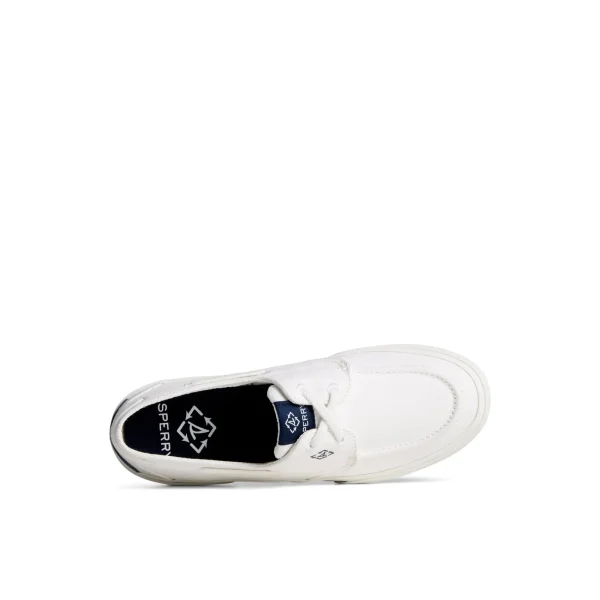 Sperry Pier Wave Boat Shoe White Flash Sale