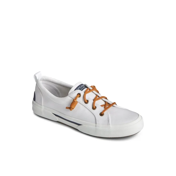 Sperry Pier Wave Lace Up Sneaker White Clearance