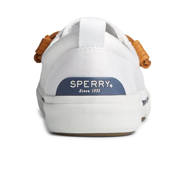 Sperry Pier Wave Lace Up Sneaker White Clearance