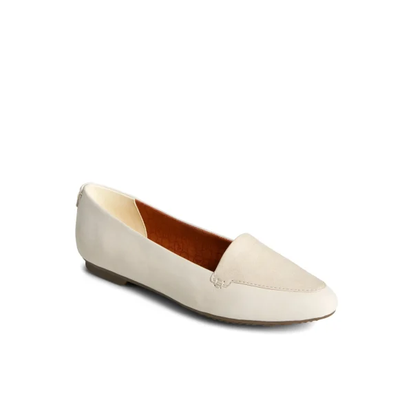 Sperry Piper Ballet Flat Bone Flash Sale