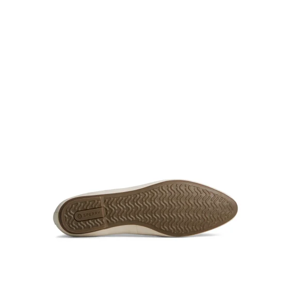 Sperry Piper Ballet Flat Bone Flash Sale