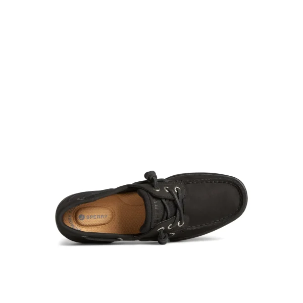 Sperry Rosefish 3-Eye Boat Shoe Black Best Sale