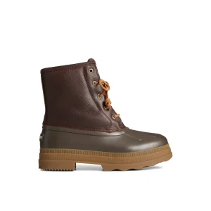 Sperry Saltwater 2.0 Duck Boot DarkBrown Sale