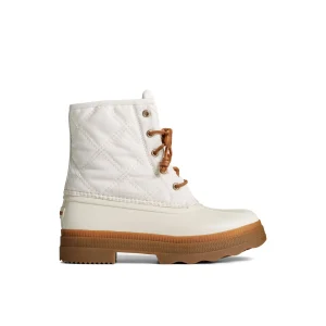 Sperry Saltwater 2.0 Textile Duck Boot White Store