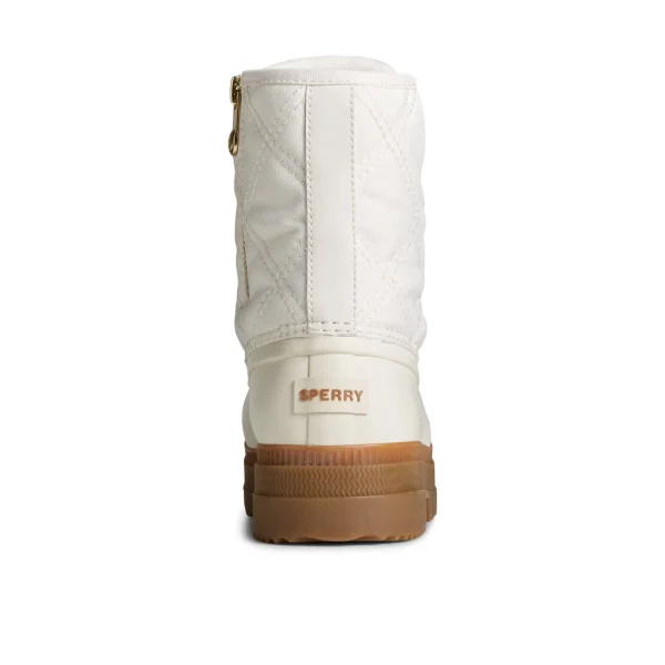 Sperry Saltwater 2.0 Textile Duck Boot White Store