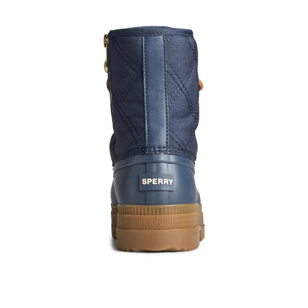 Sperry Saltwater 2.0 Textile Duck Boot Navy Clearance