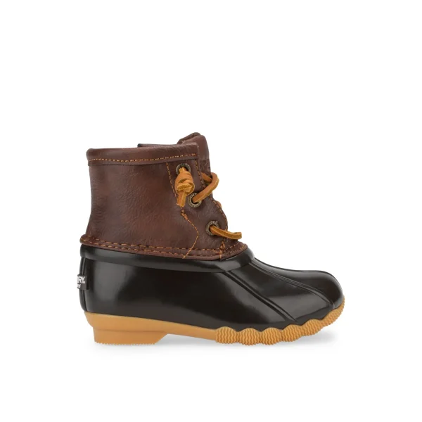 Sperry Saltwater Duck Boot Brown Hot