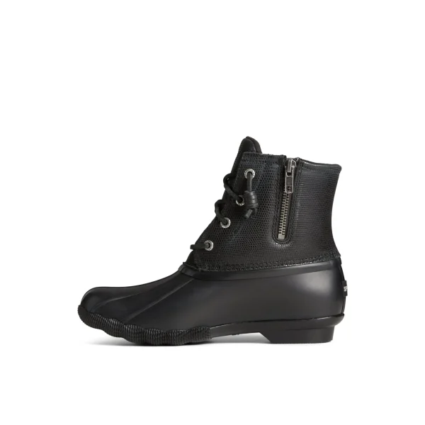 Sperry Saltwater Duck Boot Black Discount