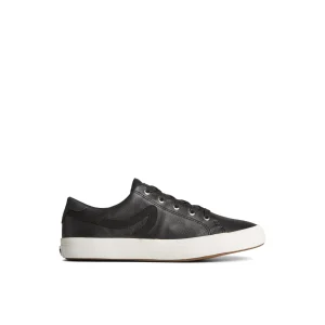 Sperry Sandy Leather Sneaker Black Fashion