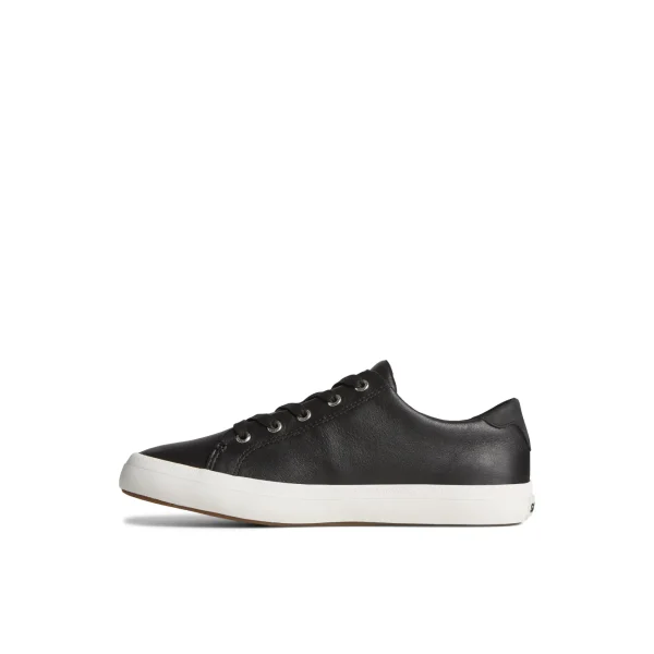 Sperry Sandy Leather Sneaker Black Fashion