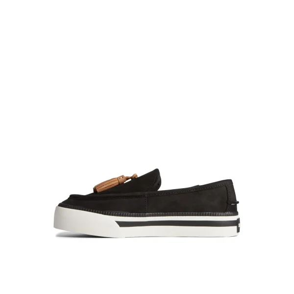 Sperry Sea Sailor Platform Sneaker Black Fashion