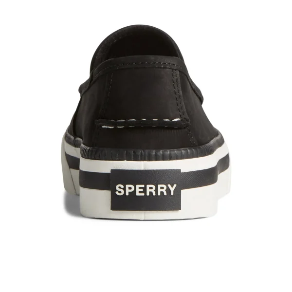 Sperry Sea Sailor Platform Sneaker Black Fashion