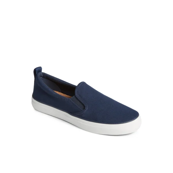 Sperry SeaCycled™ Crest Twin Gore Canvas Sneaker Navy Fashion