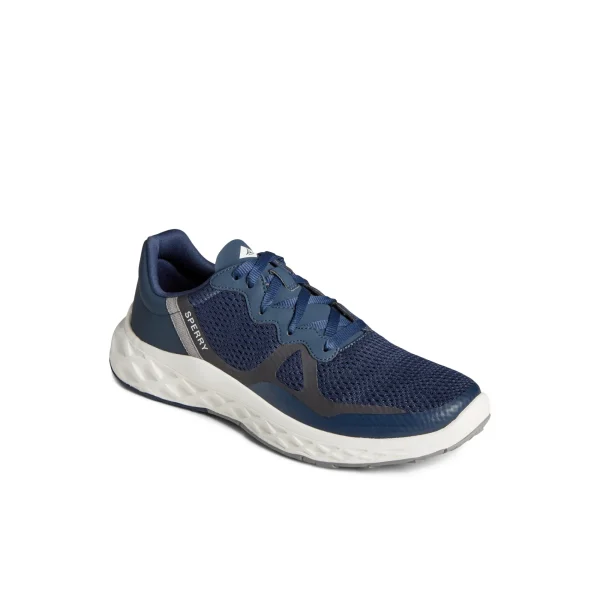 Sperry SeaCycled™ Headsail Sneaker NavyTextileMesh Discount