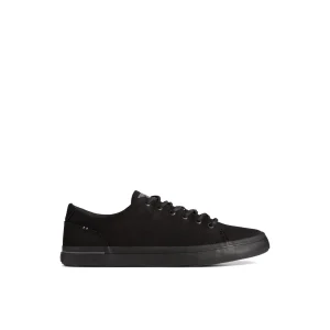 Sperry SeaCycled™ Striper II Textile Sneaker Black Discount