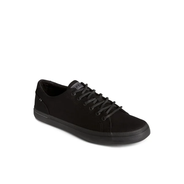 Sperry SeaCycled™ Striper II Textile Sneaker Black Discount