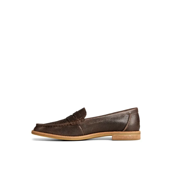 Sperry Seaport Penny Loafer Brown Clearance