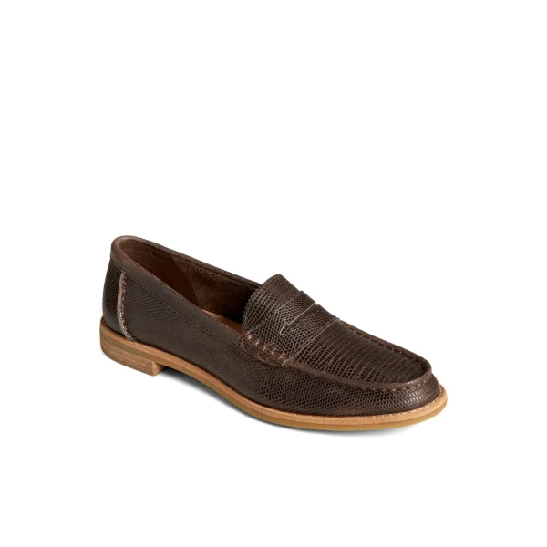 Sperry Seaport Penny Loafer Brown Clearance