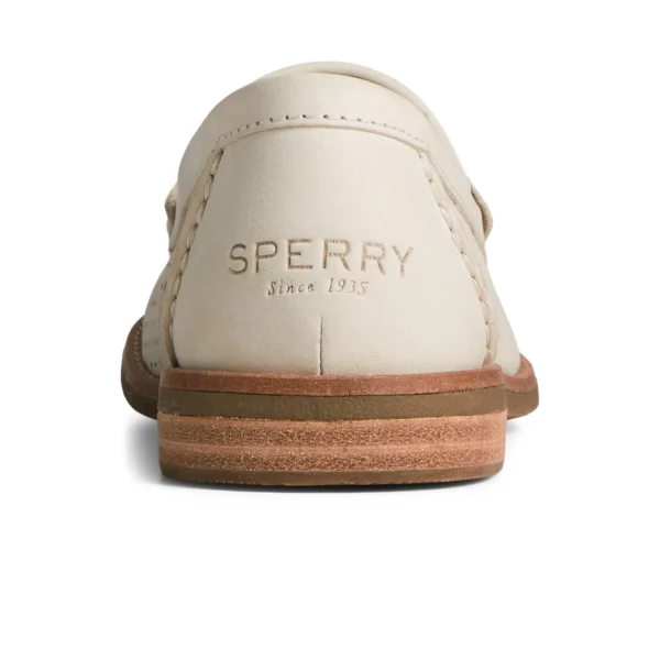 Sperry Seaport Perforated Penny Loafer Bone Best Sale