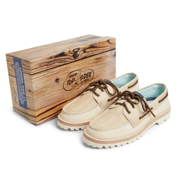 Sperry by Fresh Rags Harbor Ray A/O 2-Eye MediumBeige Sale