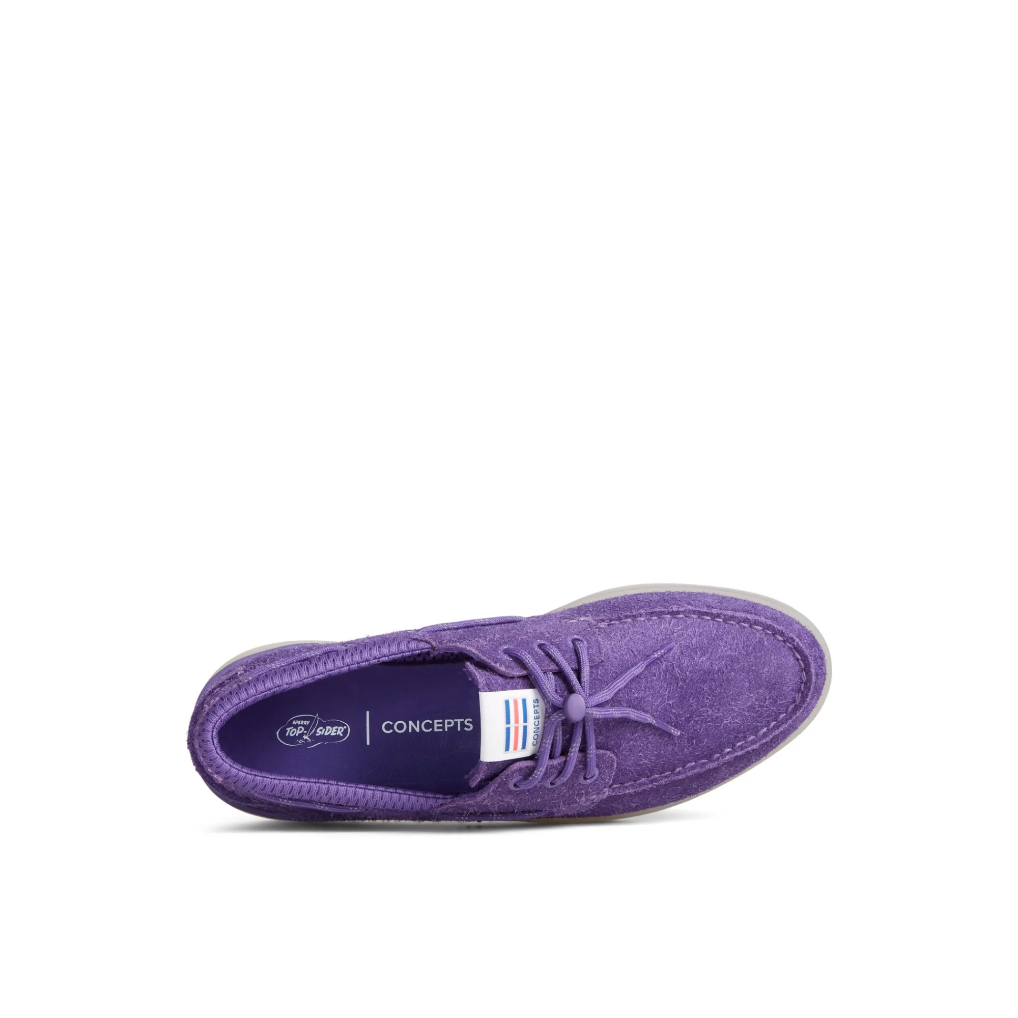 Sperry X Concepts Authentic Original™ 3-Eye Cup Boat Shoe Purple Best