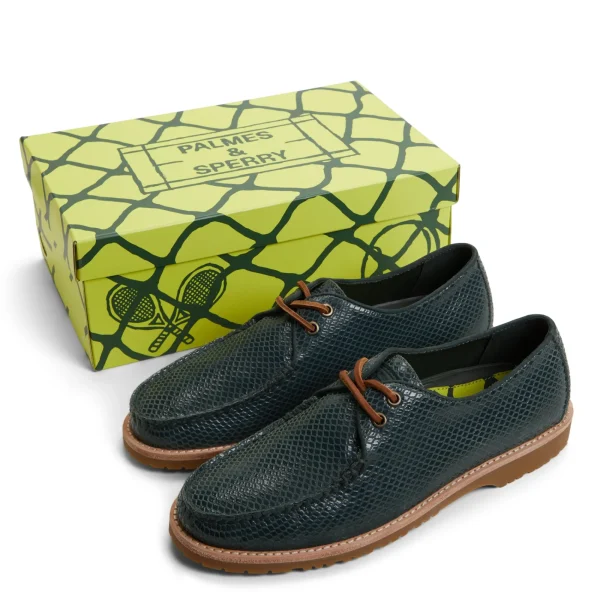 Sperry x Palmes Captain’s Oxford Green Discount