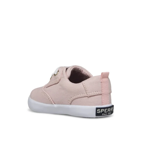 Sperry Spinnaker Crib Junior Washable Sneaker LightRed Discount