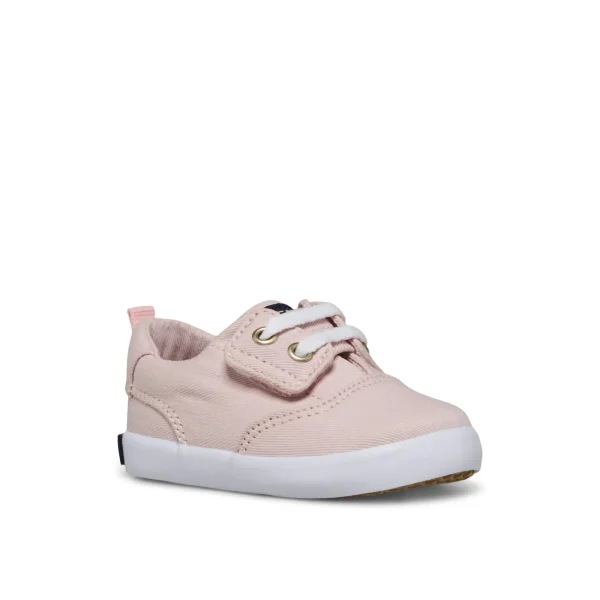 Sperry Spinnaker Crib Junior Washable Sneaker LightRed Discount