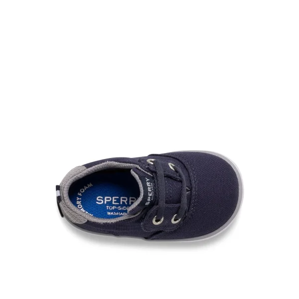 Sperry Spinnaker Crib Junior Washable Sneaker Navy New