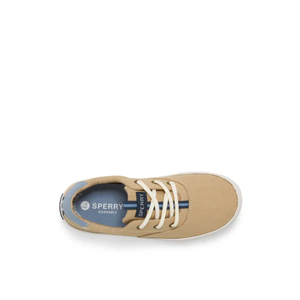 Sperry Spinnaker Washable Sneaker Khaki New