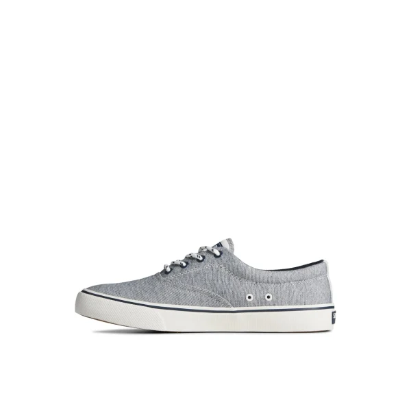 Sperry Striper II Chambray Sneaker Navy New