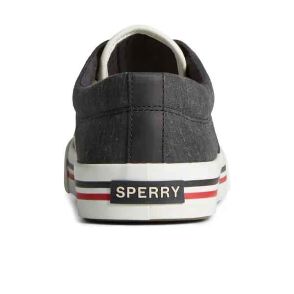 Sperry Striper II Linen CVO Sneaker Black Store