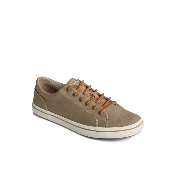 Sperry Striper II Linen LTT Sneaker MediumBeige Flash Sale