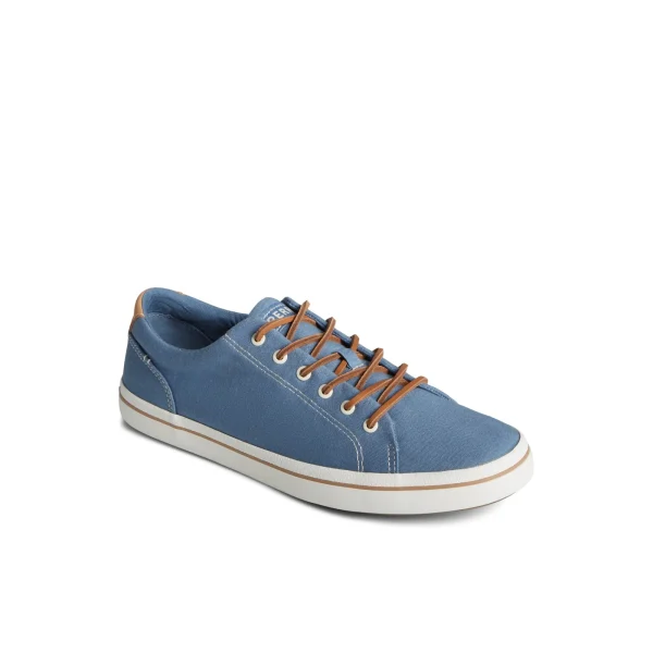 Sperry Striper II Linen LTT Sneaker Blue Clearance