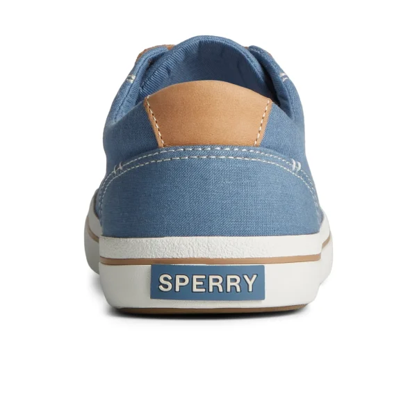 Sperry Striper II Linen LTT Sneaker Blue Clearance