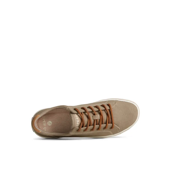 Sperry Striper II Linen LTT Sneaker MediumBeige Flash Sale