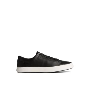 Sperry Striper II LLT Leather Sneaker Black Flash Sale