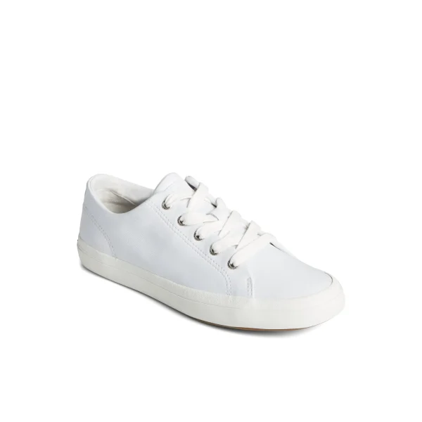 Sperry Striper II LTT Leather Sneaker White Best Sale