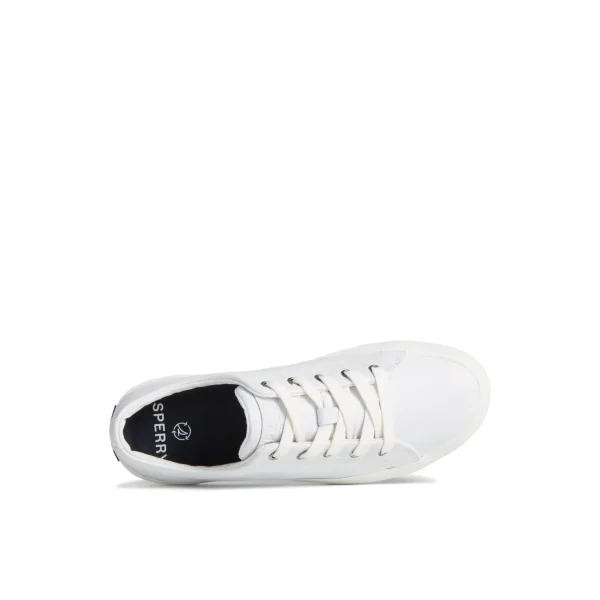 Sperry Striper II LTT Leather Sneaker White Best Sale