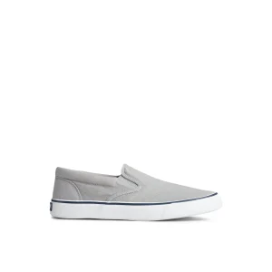 Sperry Striper II Slip On Sneaker Grey Best Sale