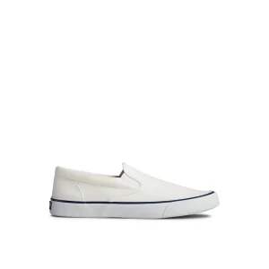 Sperry Striper II Slip On Sneaker White New