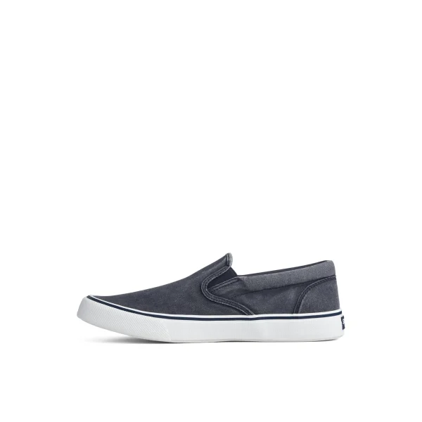 Sperry Striper II Slip On Sneaker Navy Outlet